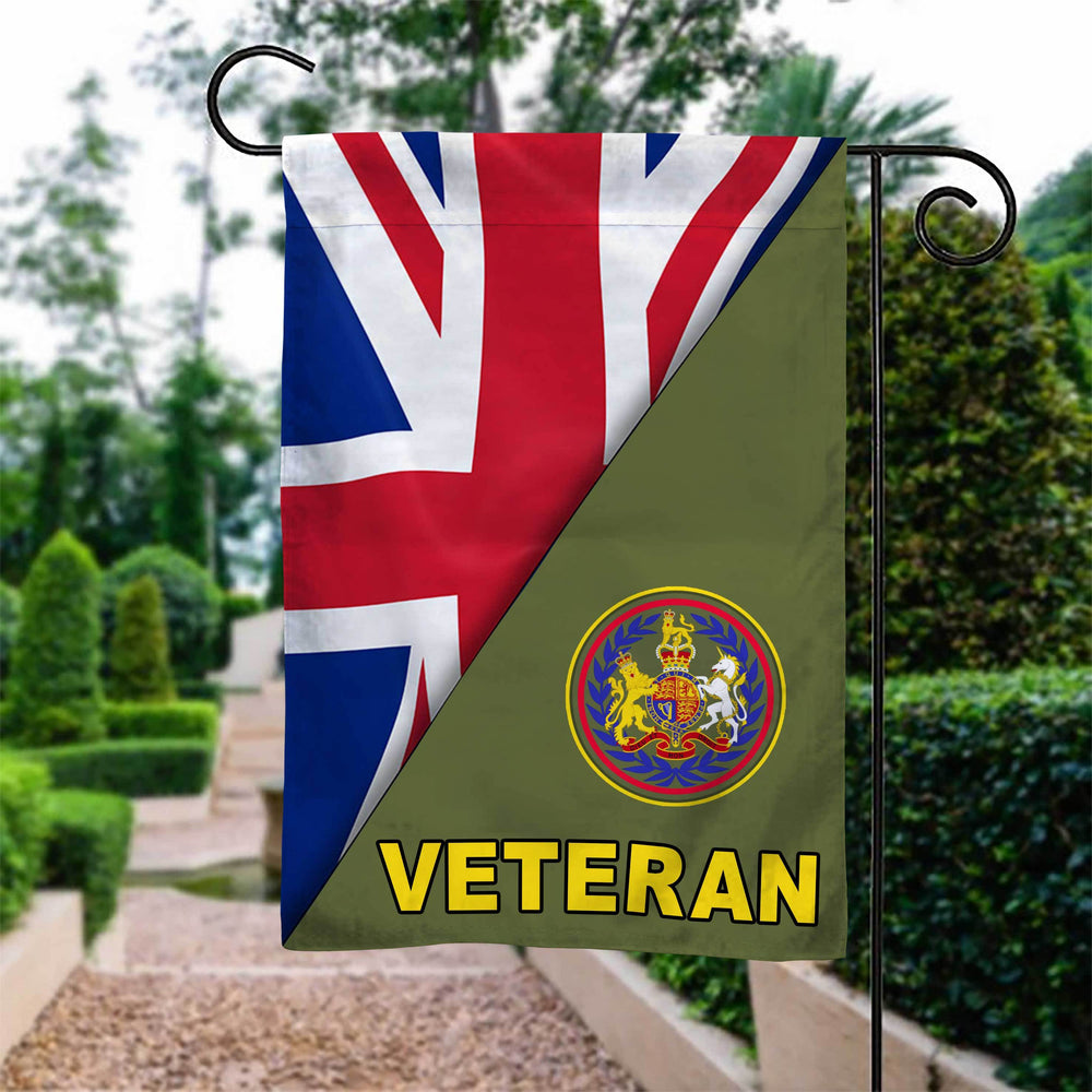 British Army Enlisted Veteran Garden Flag Double-sided Print