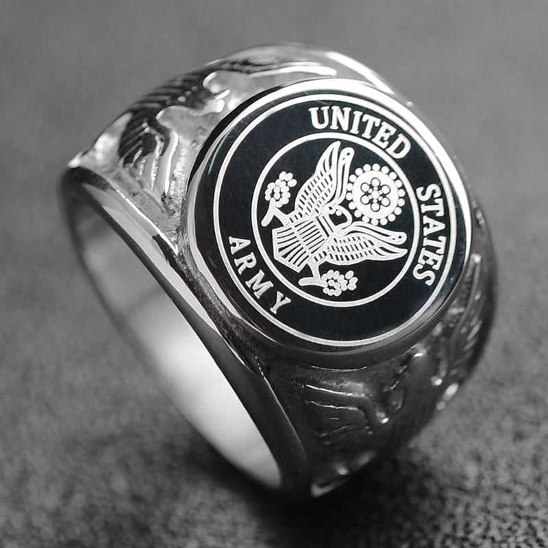 United States Marine Corps US ARMY Air Force Men Rings