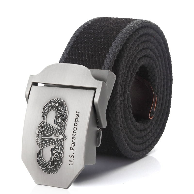 US paratrooper Metal buckle jeans belt Army tactical belts for Men strap male