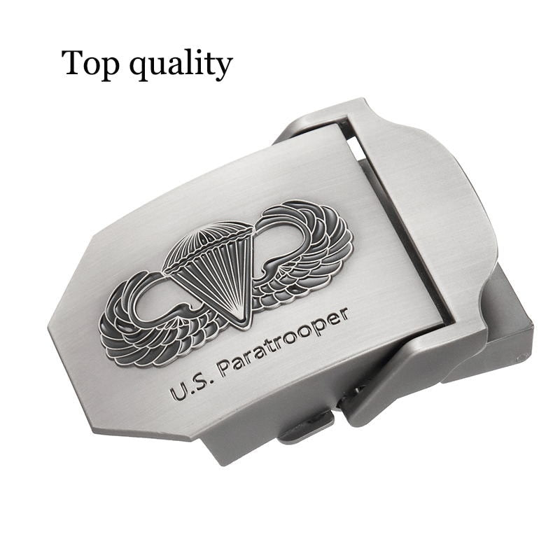 US paratrooper Metal buckle jeans belt Army tactical belts for Men strap male