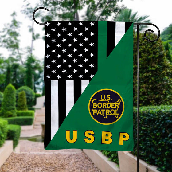 U.S Border Patrol Garden Flag Double-sided Print