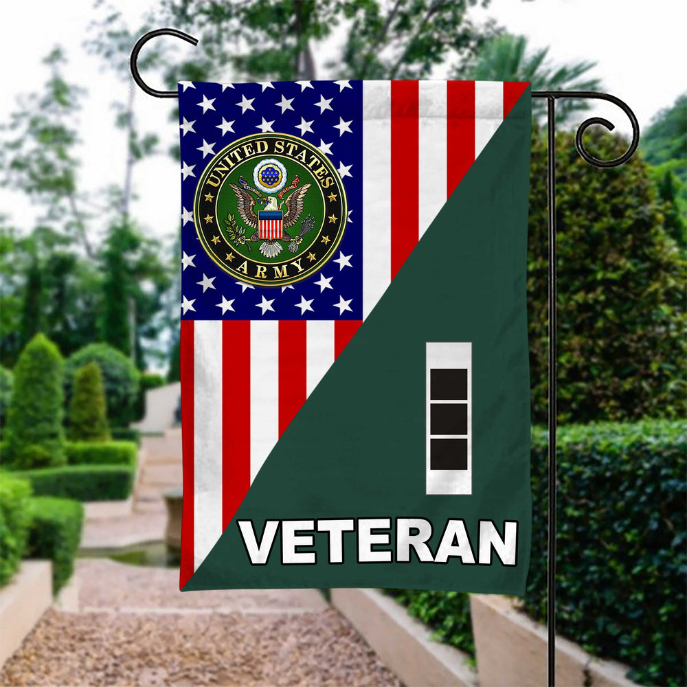 US Army Warrant Officer Rank Garden Flag