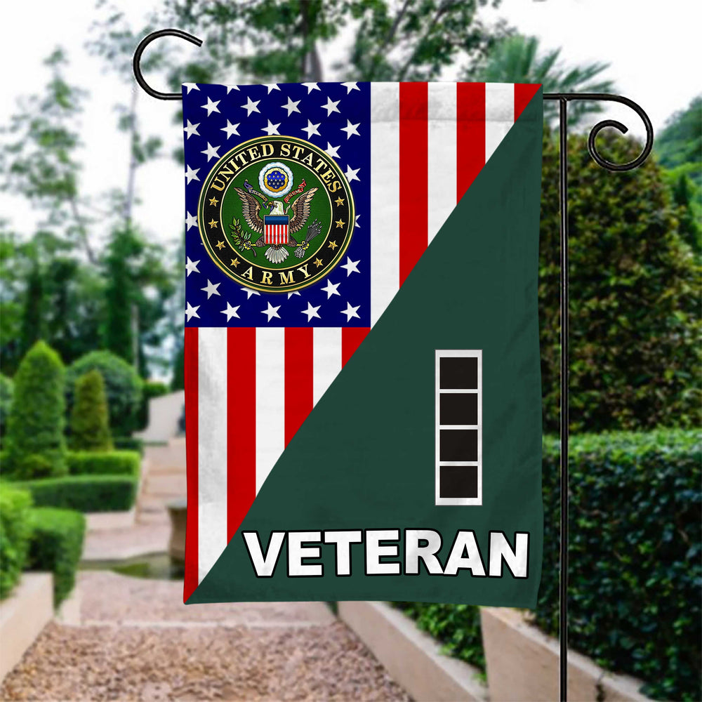 US Army Warrant Officer Rank Garden Flag