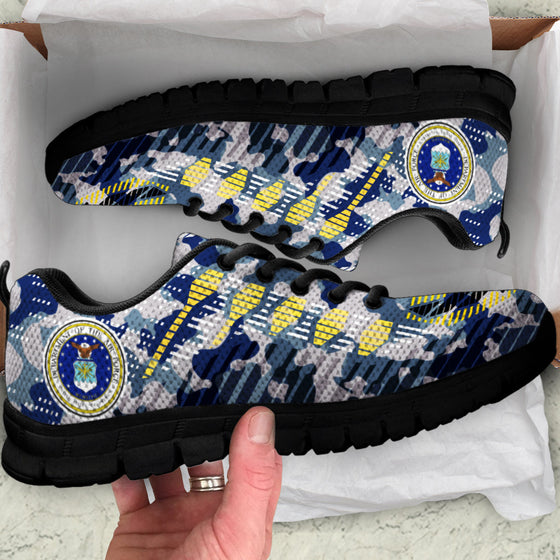 US Air Force Sport Camo Running Shoes