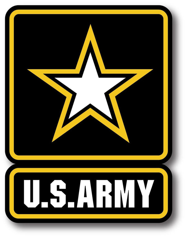 US ARMY Military Car Decal Bumper Sticker High Quality Diamond Gloss 5 ...