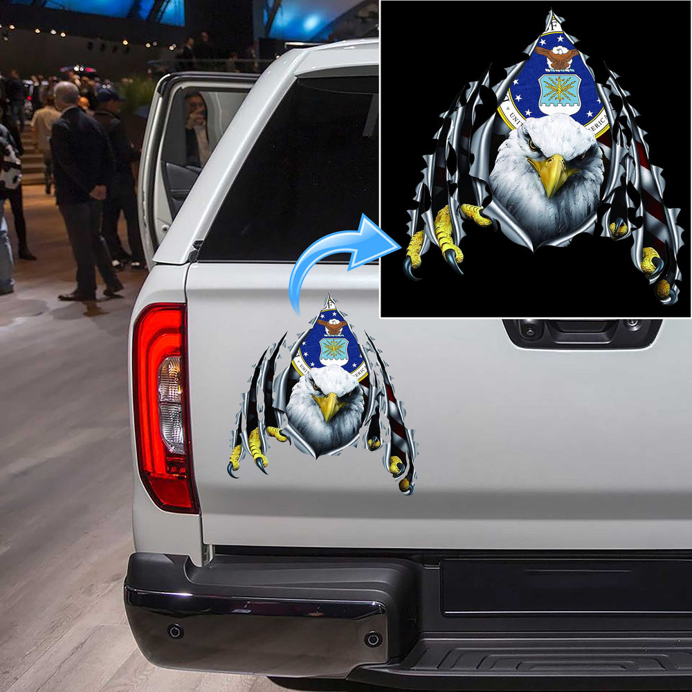 US Air Force Eagle Car Decal Sticker