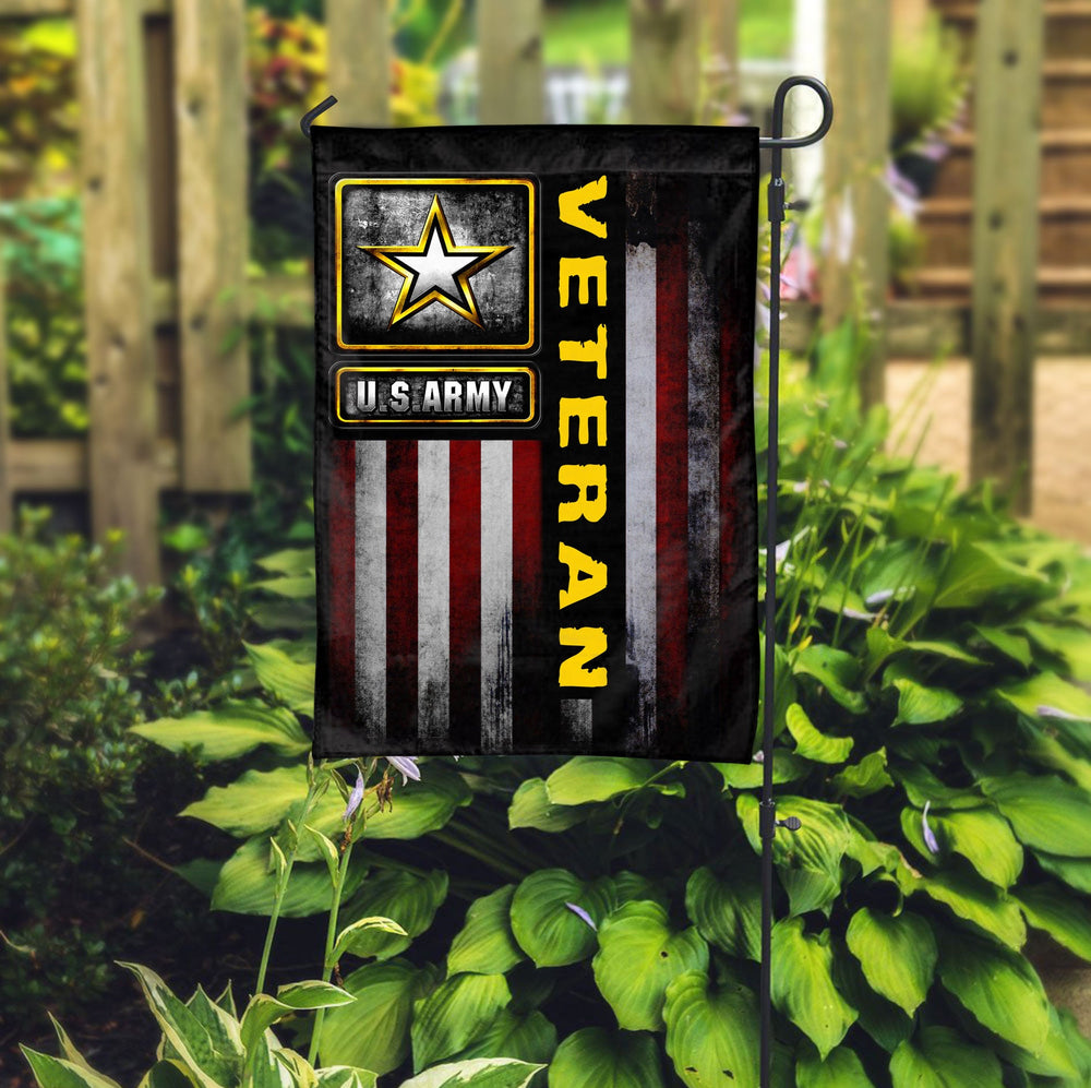 US Army Veteran Garden Flag2