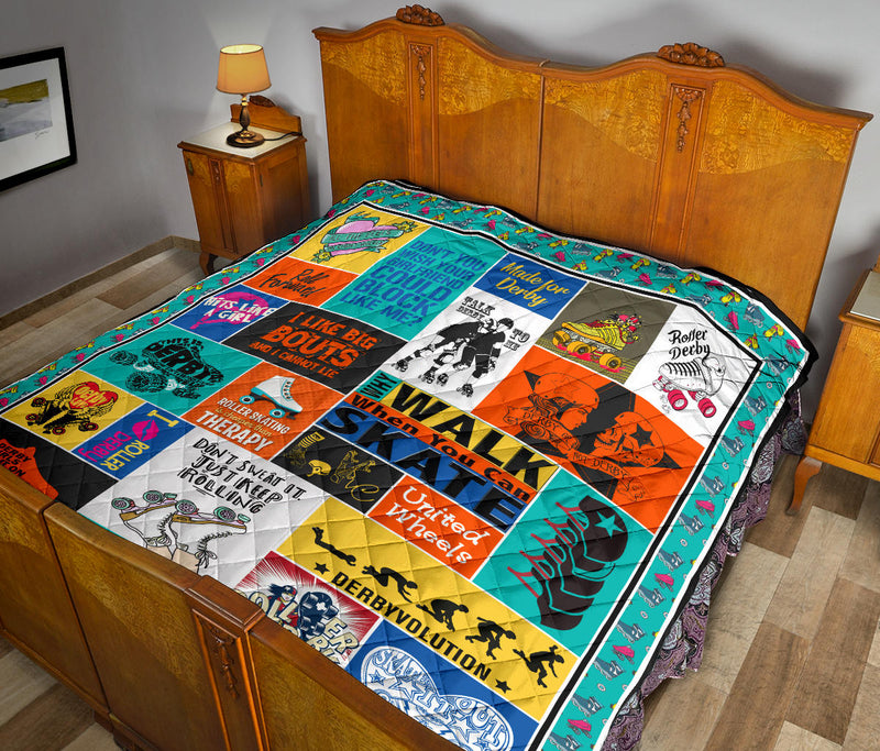 Roller Derby Quilt Blk1634