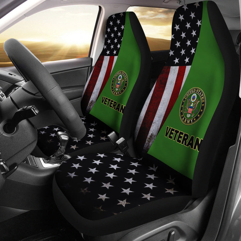 Pair Of Army Veteran Seat Covers