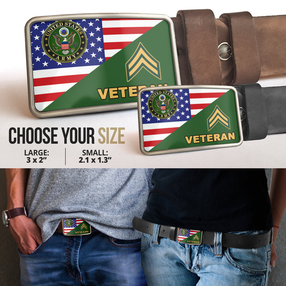 US. Army Rank Belt Buckle