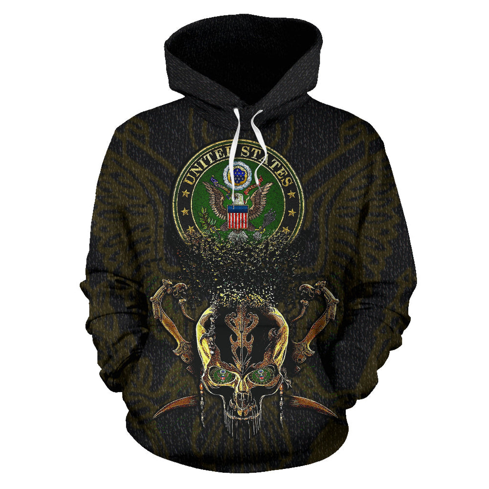 Skull US Army Hoodie