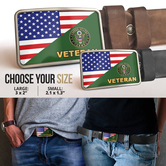 US. ARMY LOGO BELT BUCKLE