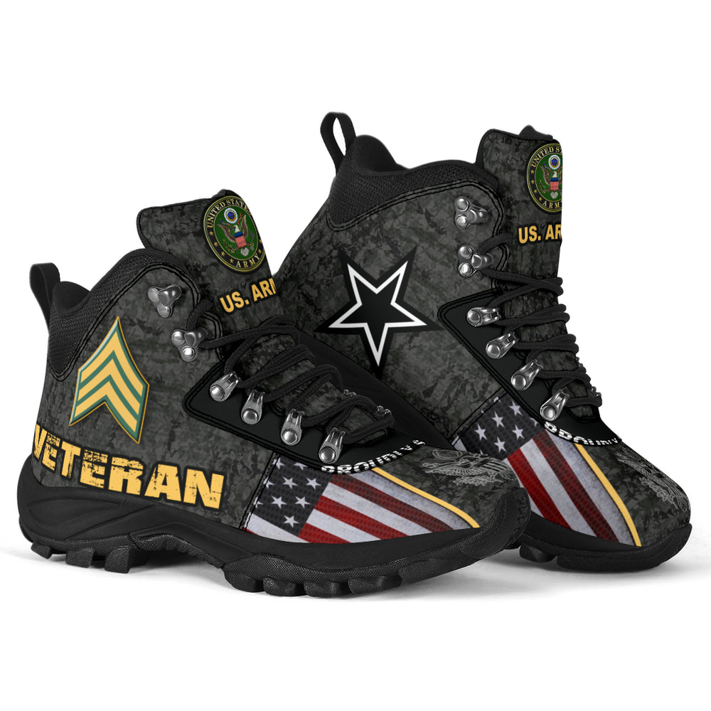 US. Army Logo Rank ALPINE BOOTS
