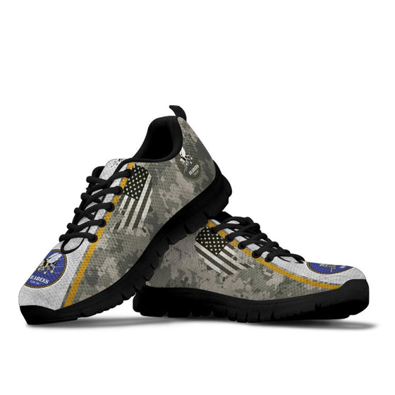 US. Seabees Logo Sneakers