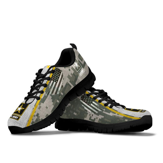 Army Camo Star Logo Sneakers