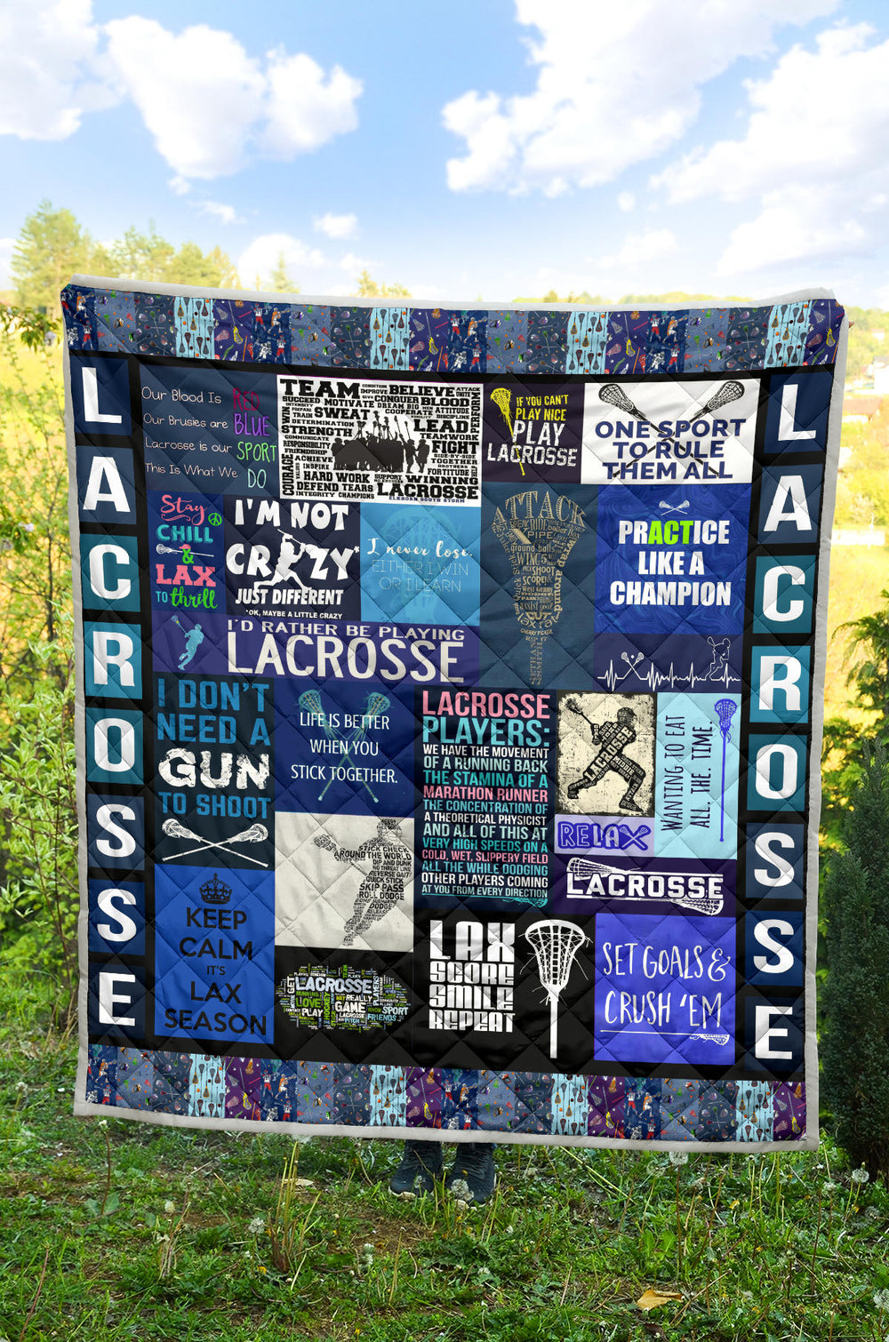 Lacrosse Boy Quilt