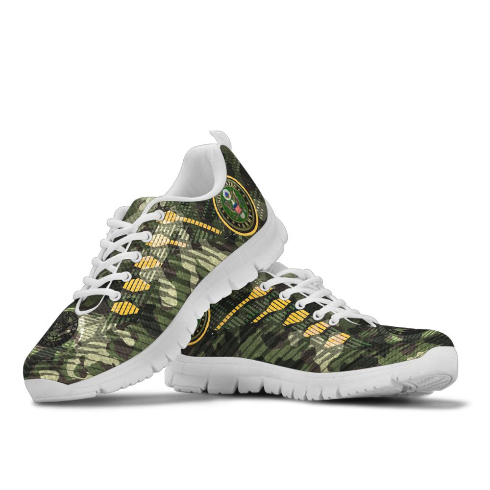 Army Logo Camo Sneakers