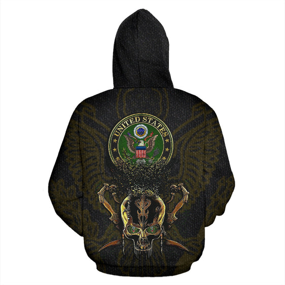 Skull US Army Hoodie