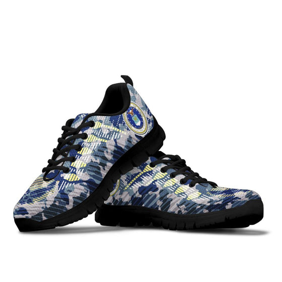 Air Force Logo Camo Sneakers