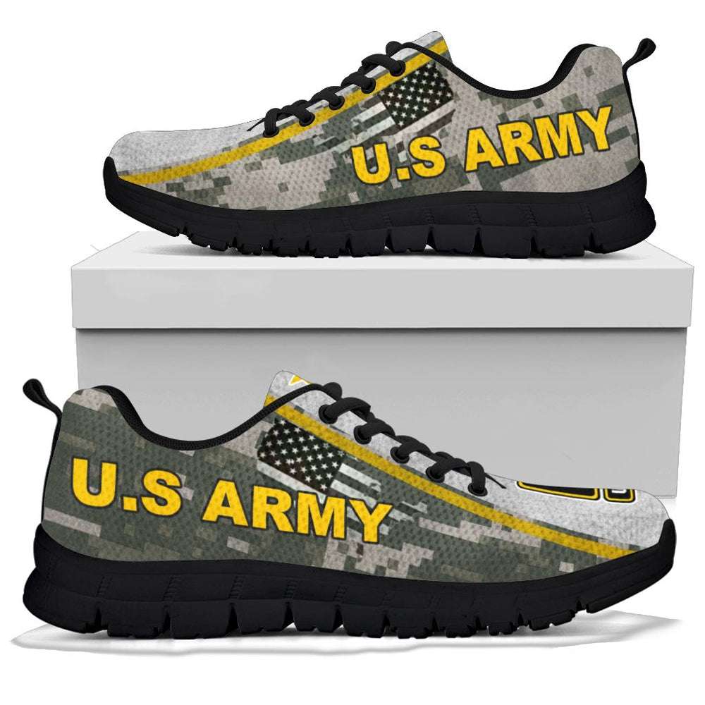 Army Camo Star Logo Sneakers