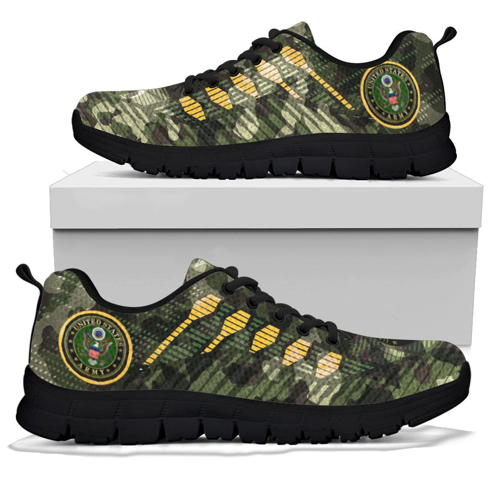 Army Logo Camo Sneakers