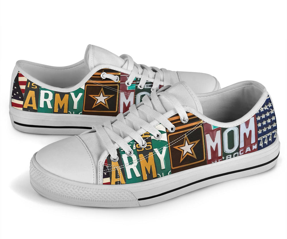 Army Mom Low Top Shoes