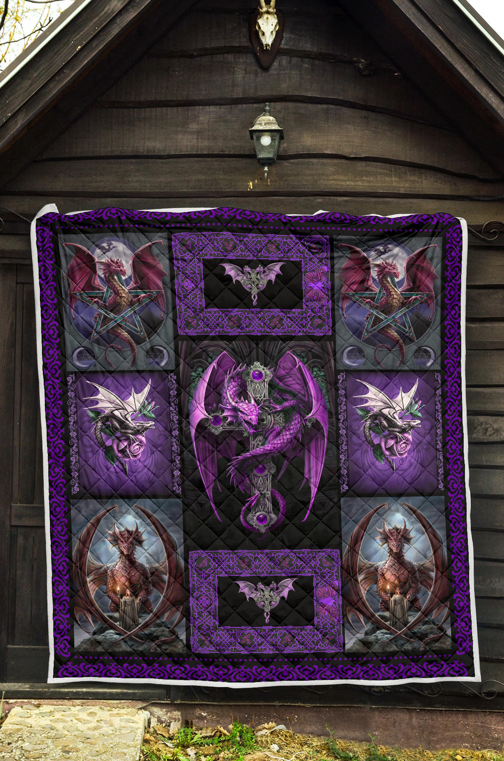 Dragon Cross Quilt