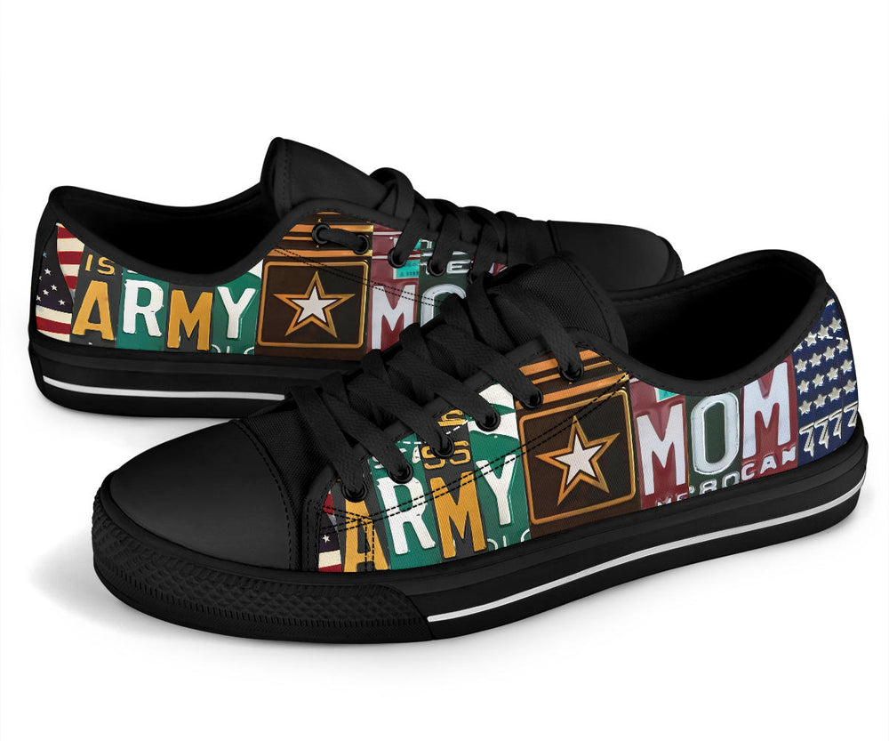 Army Mom Low Top Shoes