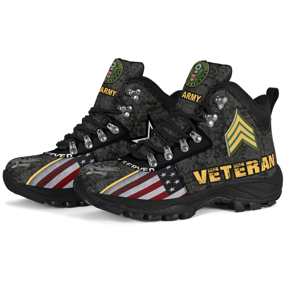 US. Army Logo Rank ALPINE BOOTS