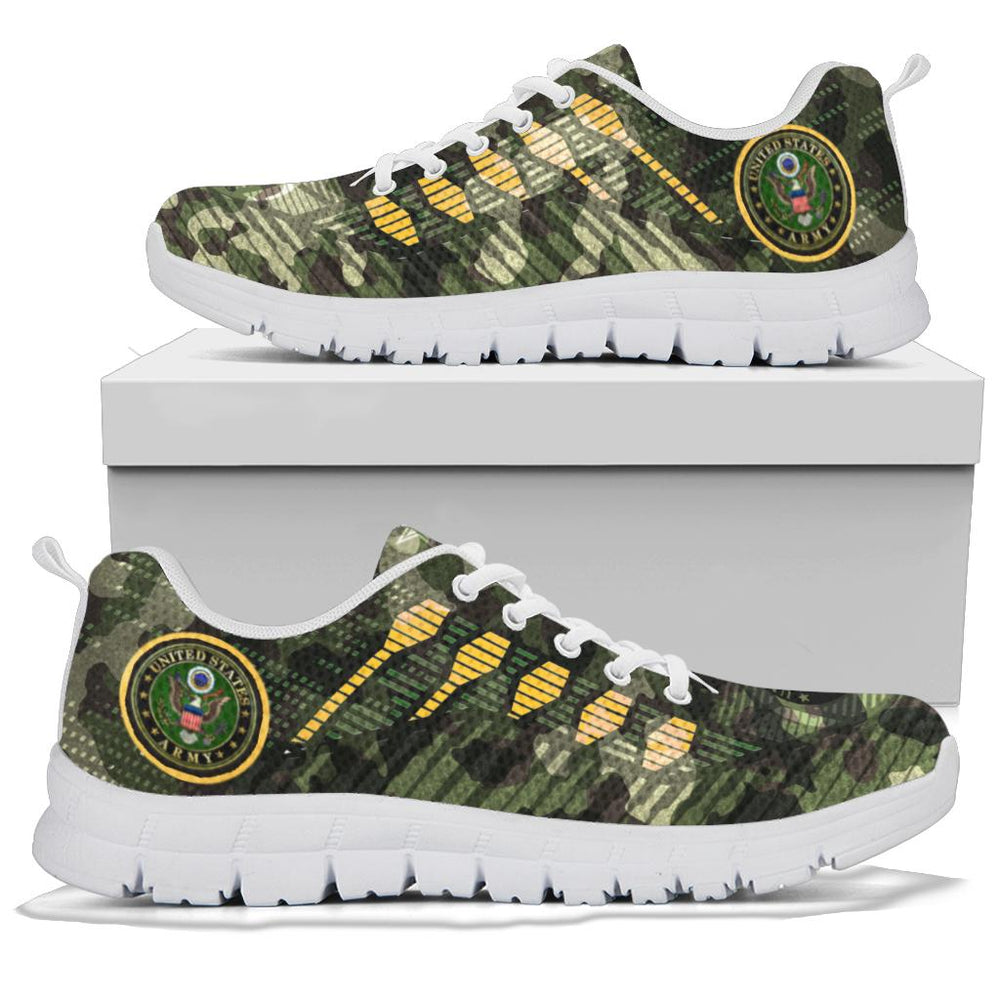Army Logo Camo Sneakers