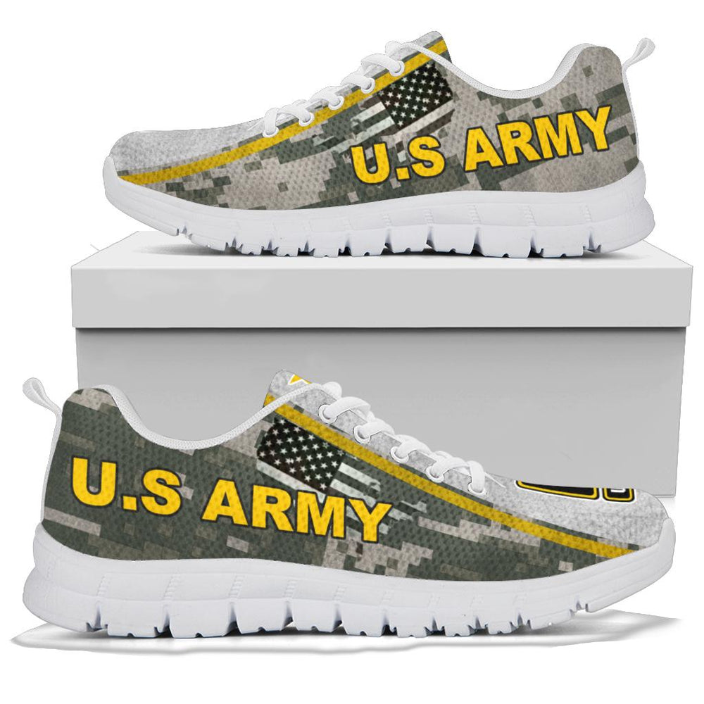 Army Camo Star Logo Sneakers