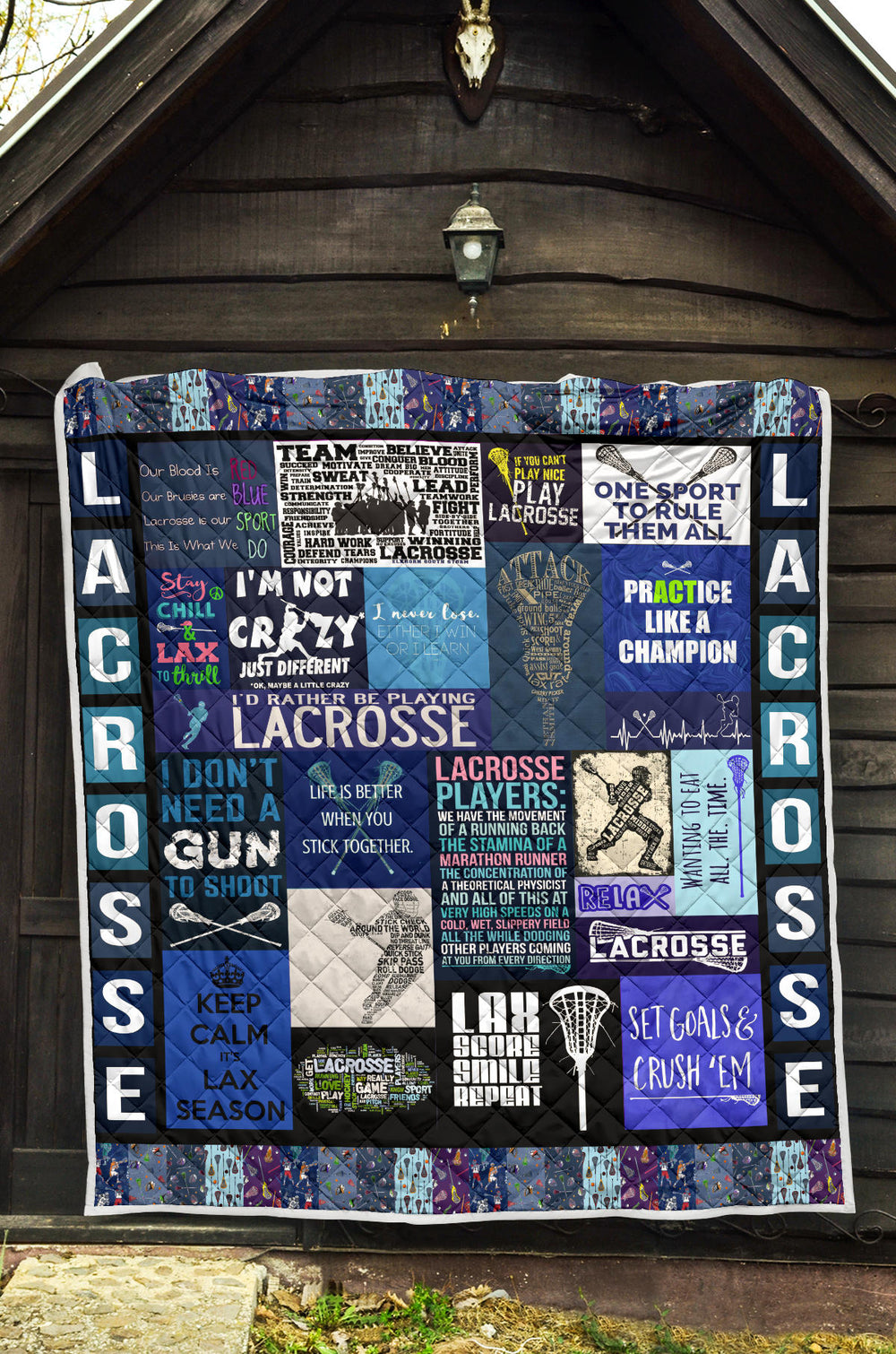 Lacrosse Boy Quilt