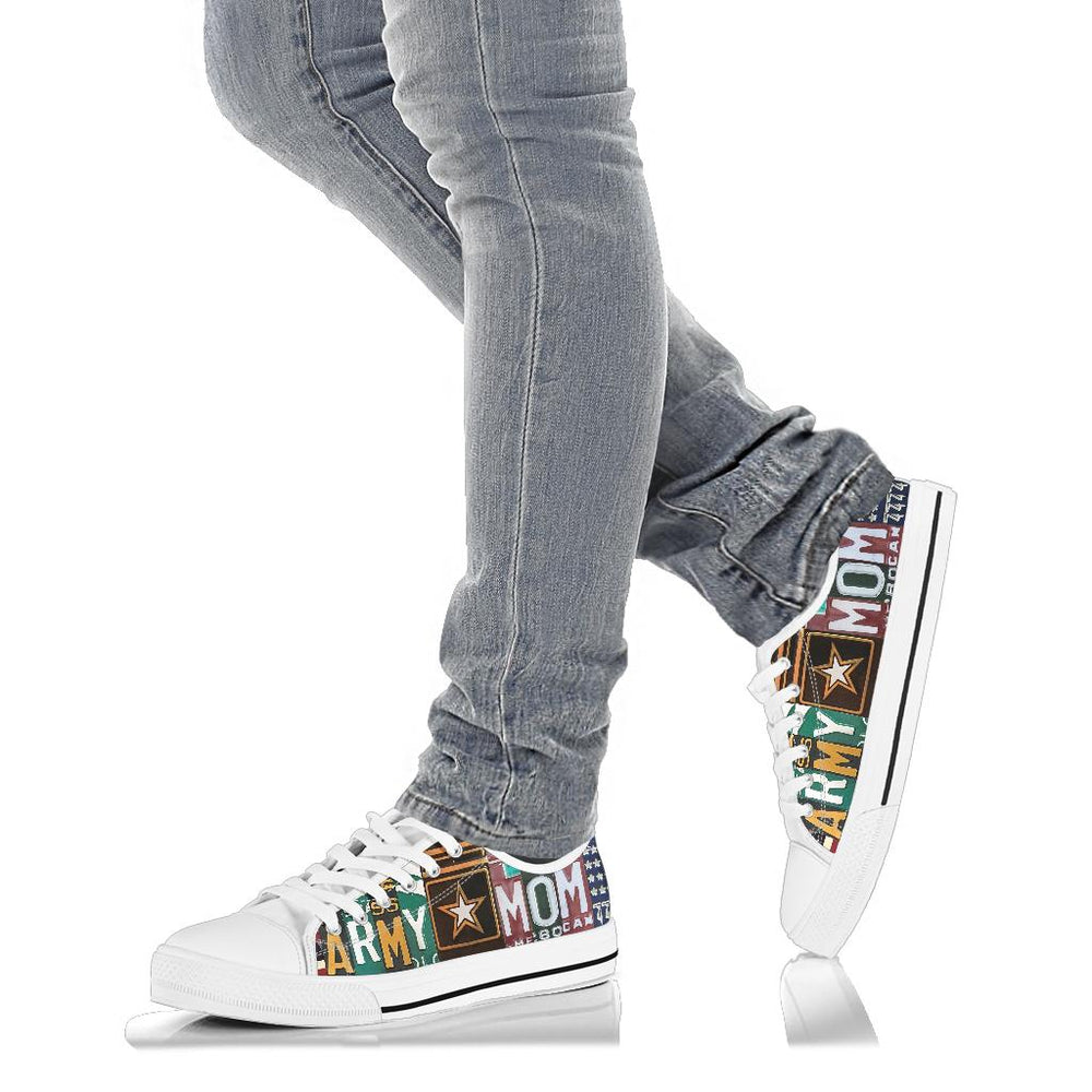 Army Mom Low Top Shoes