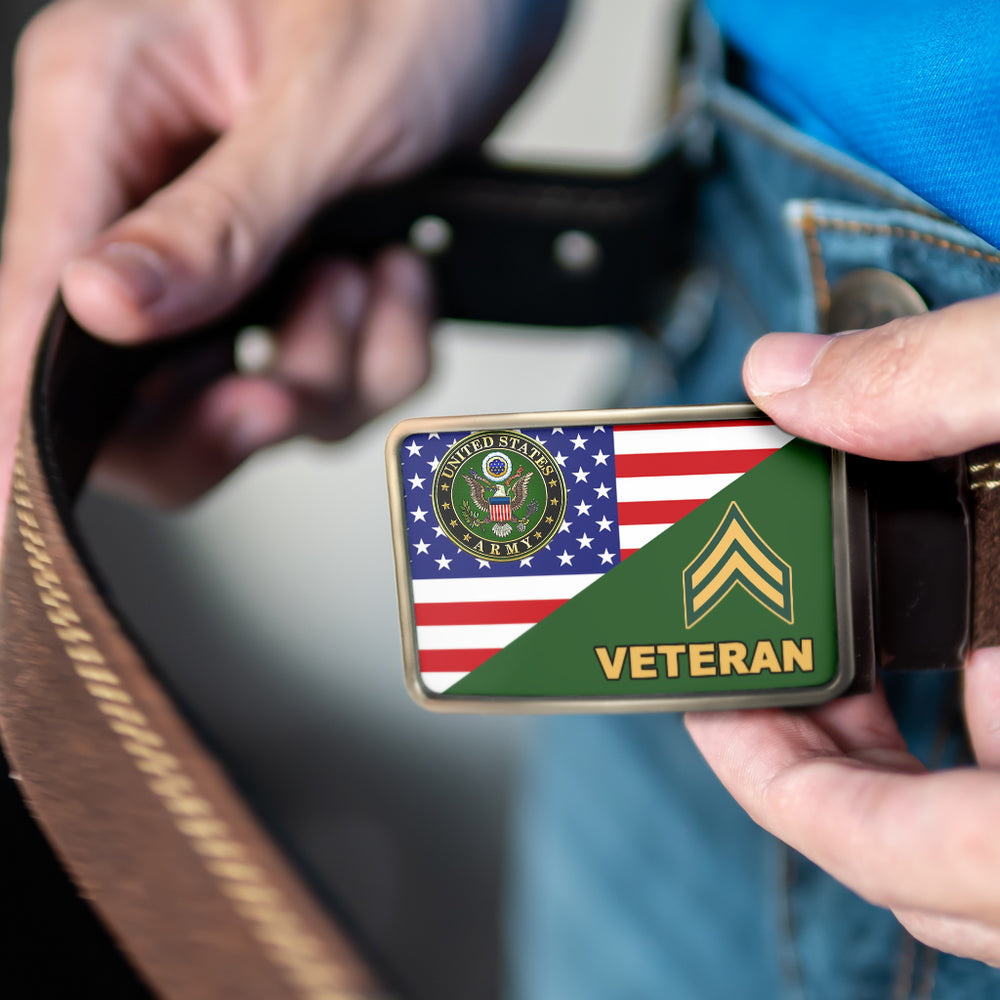 US. Army Rank Belt Buckle