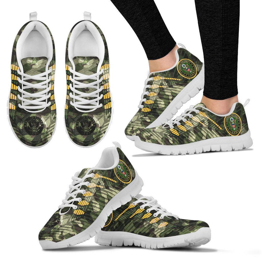 Army Logo Camo Sneakers