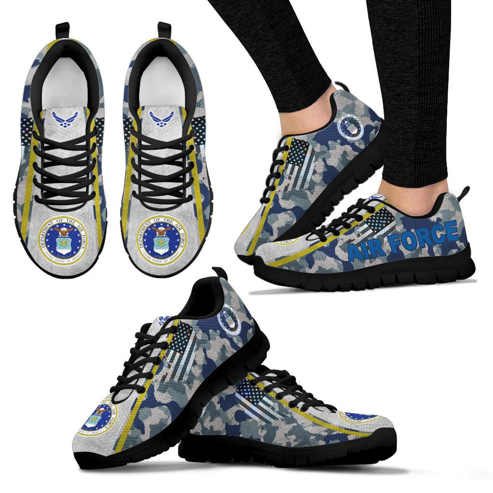 Army Camo Logo Sneakers