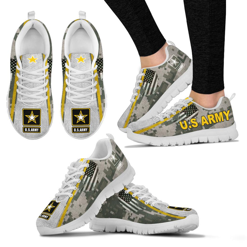Army Camo Star Logo Sneakers
