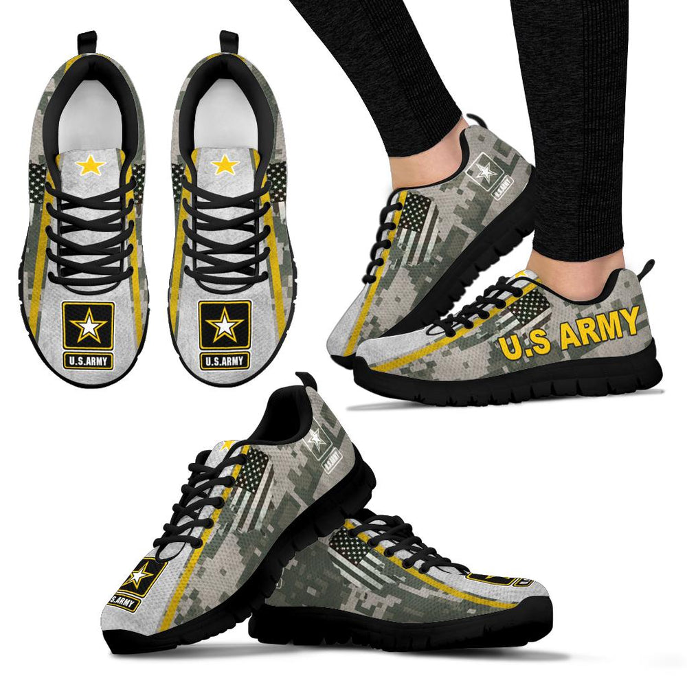 Army Camo Star Logo Sneakers