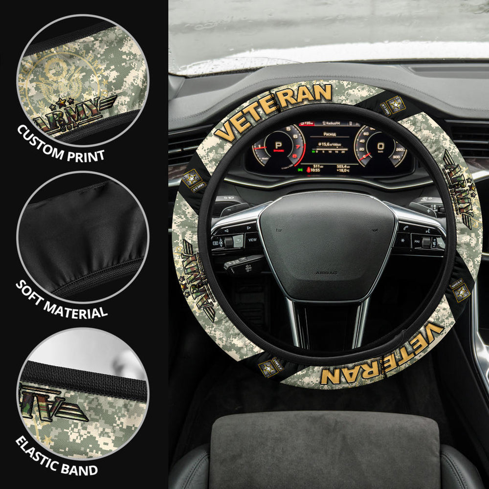 US. Army Camo Steering Wheel Covers