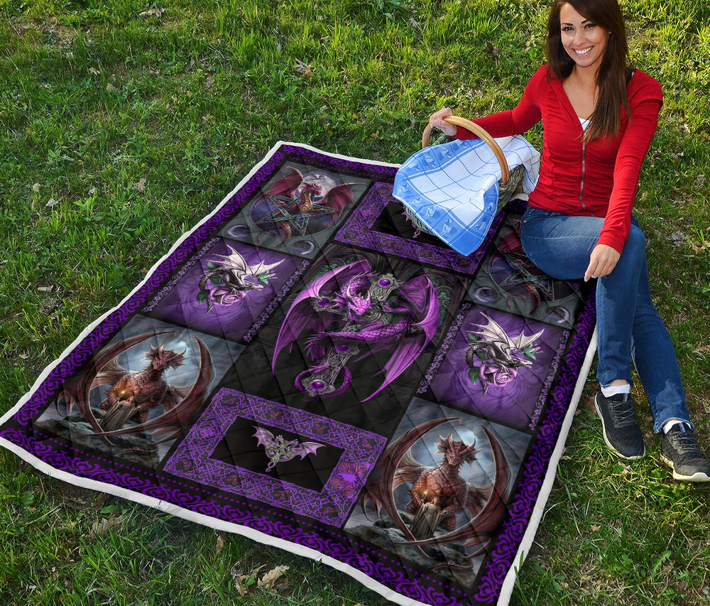 Dragon Cross Quilt
