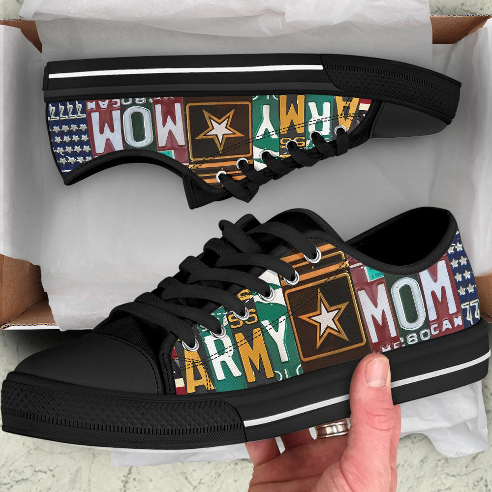 Army Mom Low Top Shoes