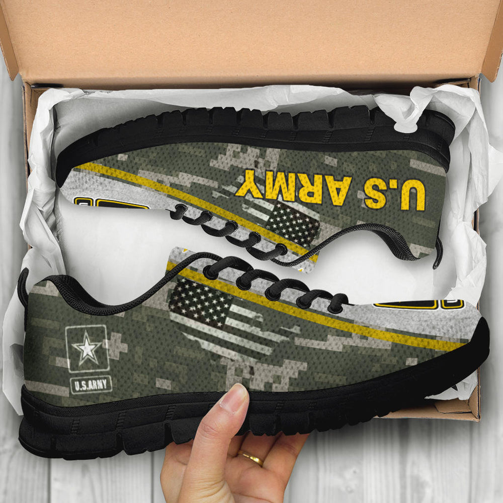 Army Camo Star Logo Sneakers