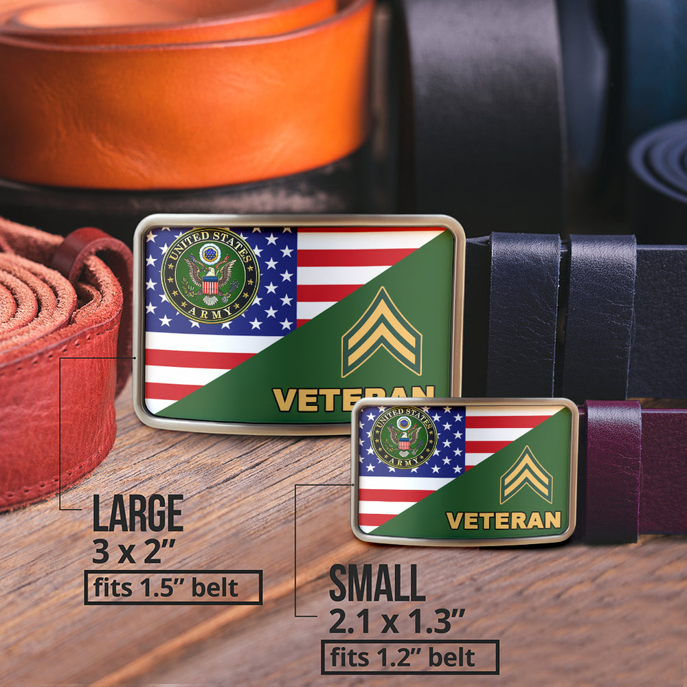 US. Army Rank Belt Buckle