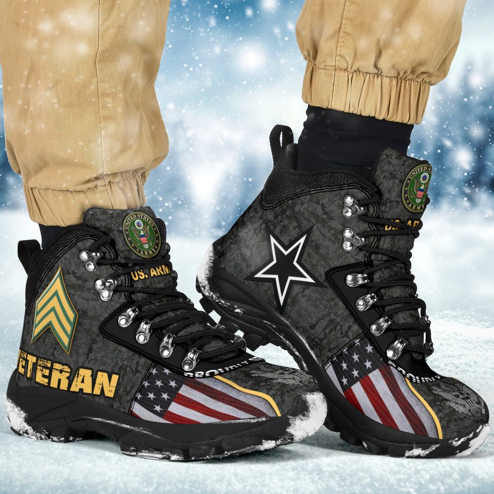 US. Army Logo Rank ALPINE BOOTS