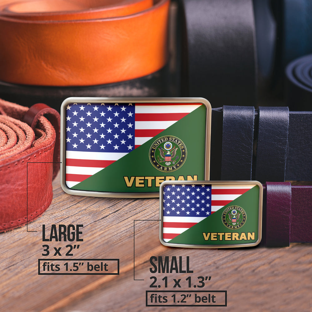 US. ARMY LOGO BELT BUCKLE