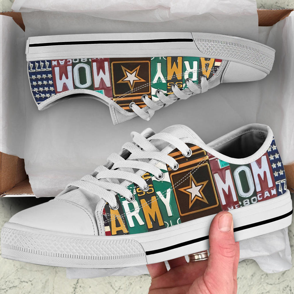 Army Mom Low Top Shoes