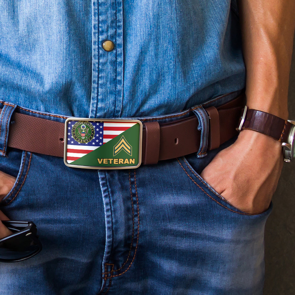 US. Army Rank Belt Buckle