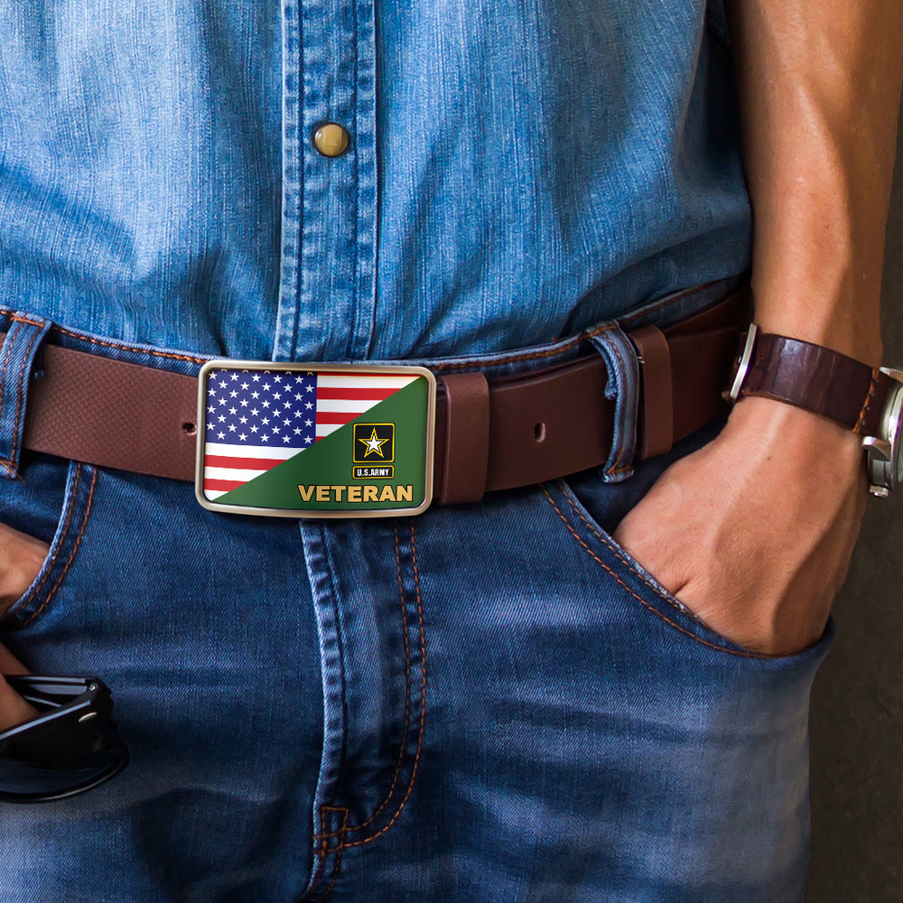 US. ARMY LOGO BELT BUCKLE