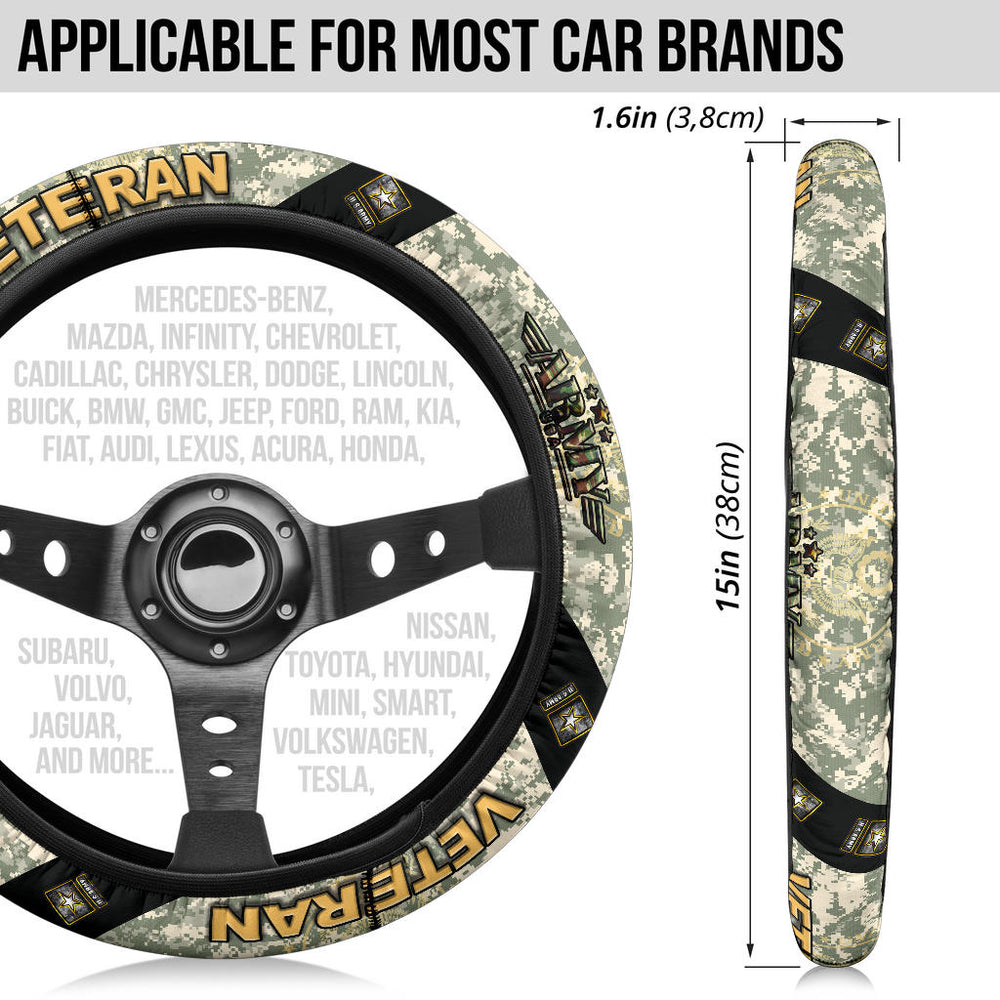US. Army Camo Steering Wheel Covers