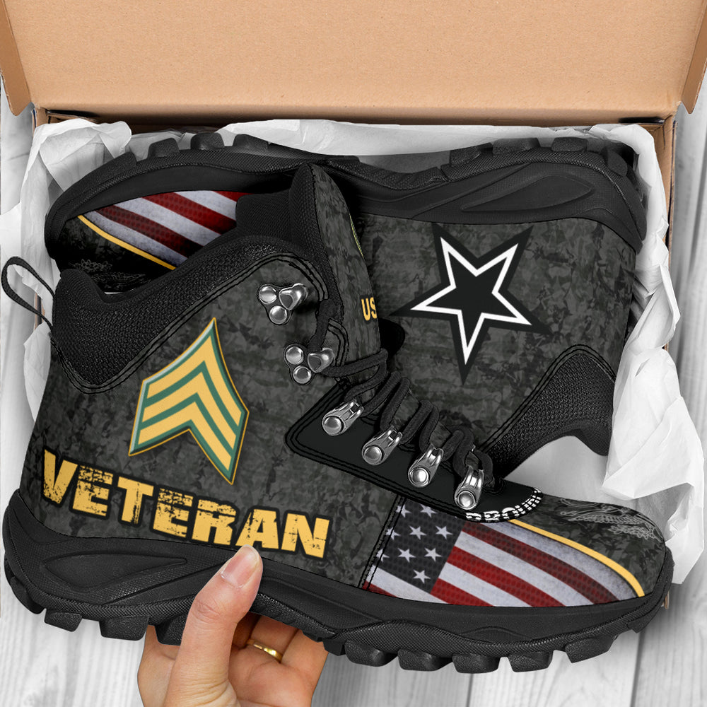 US. Army Logo Rank ALPINE BOOTS